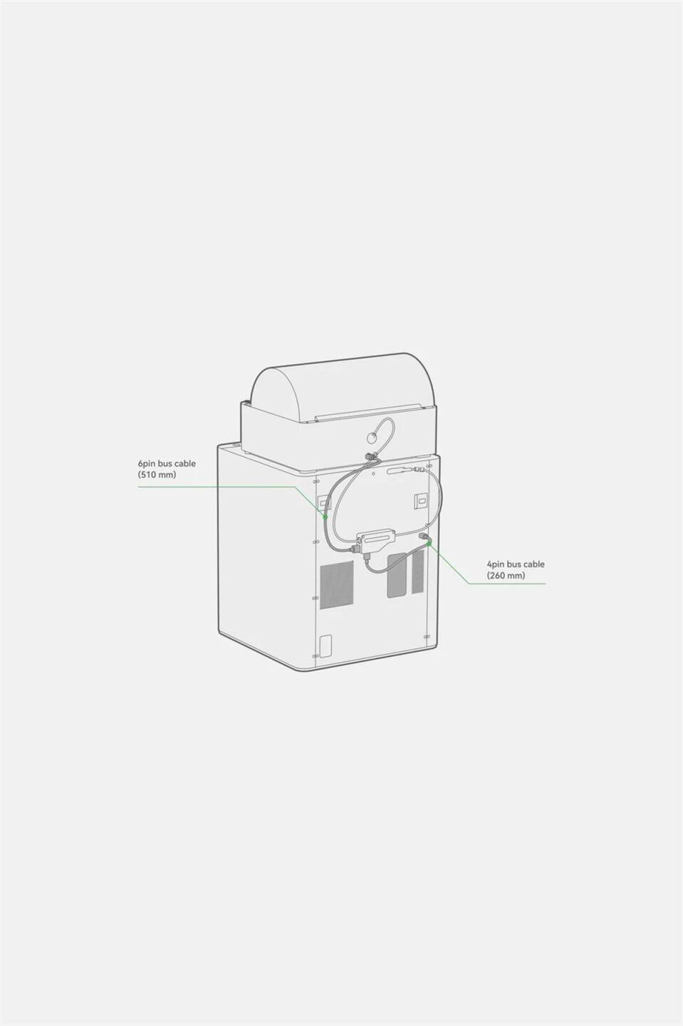 Bambu Lab Bambu Bus Cable - 6Pin P1P-P1S-X1C-X1E - 2