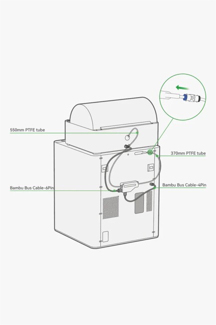 Bambu Lab Filament Buffer P1P-P1S-X1C - 4