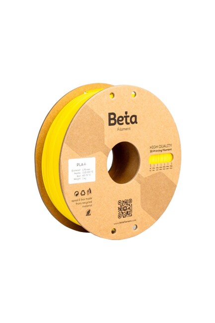 Beta PLA+ Filament Cyber Yellow - 2