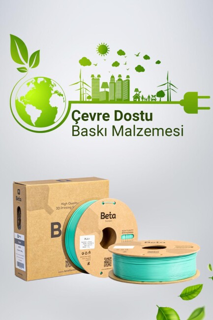 Beta PLA+ Filament Su Yeşili 1 KG - 7