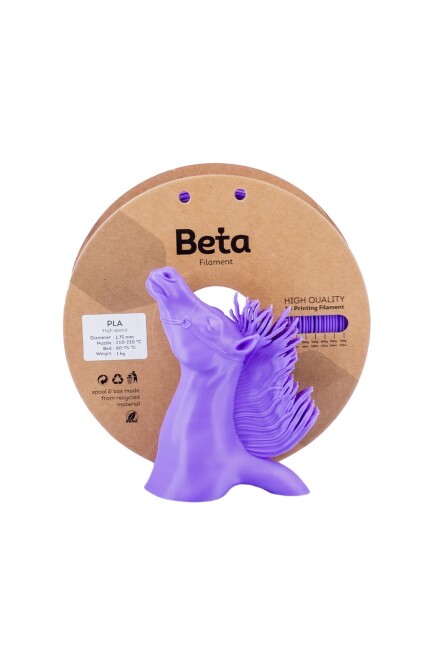 Beta PLA High-Speed Filament Beta Purple - 1