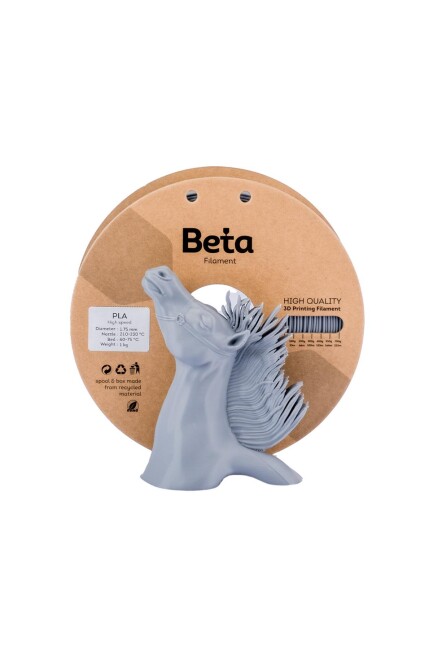 Beta PLA High-Speed Filament Grey - 1