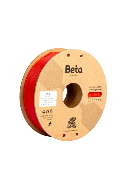 Beta PLA High-Speed Filament Kiss Red - 2