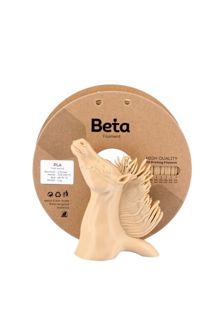 Beta PLA High-Speed Filament Natural Skin - 1