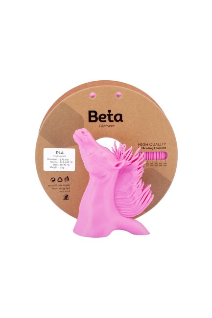 Beta PLA High-Speed Filament Rose Pink - 1