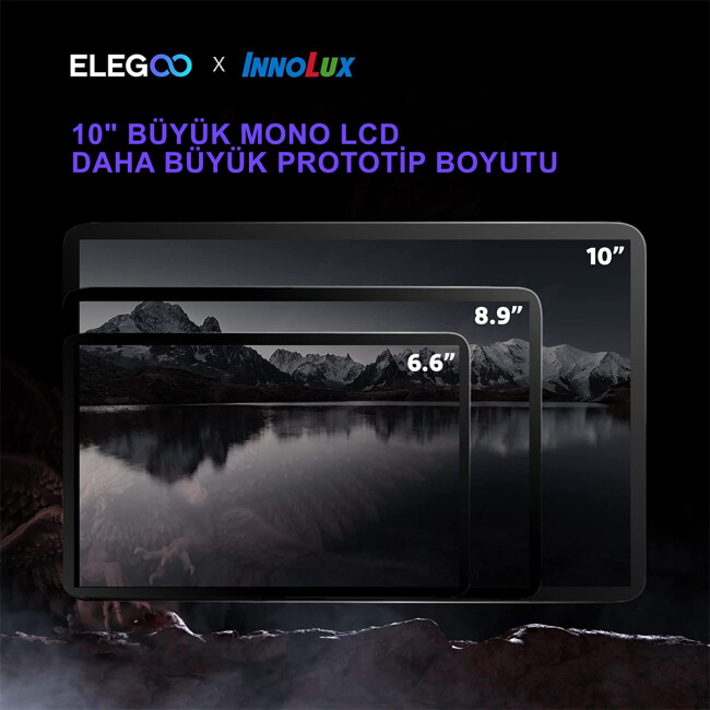 ELEGOO 10'' 8K LCD - Saturn 2/8K - 3