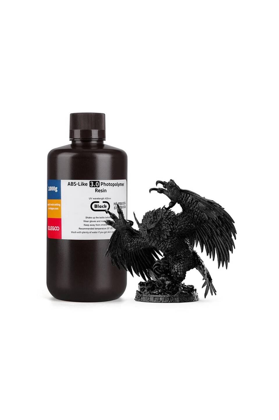 Elegoo ABS-Like 3.0 Resin 1KG Black - 1