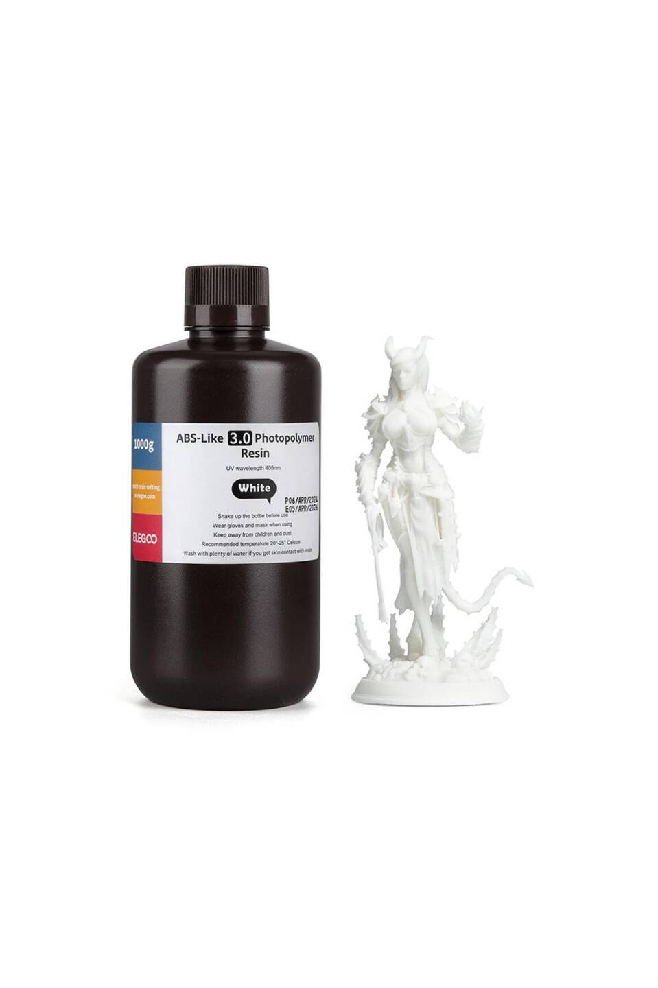 Elegoo ABS-Like 3.0 Resin 1KG White - 1