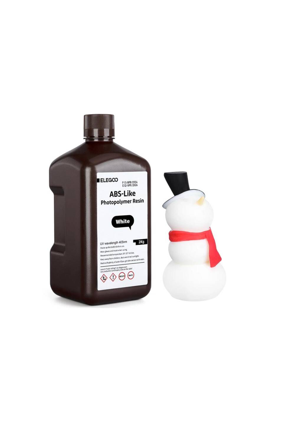 ELEGOO ABS-Like Resin 2KG White - 1