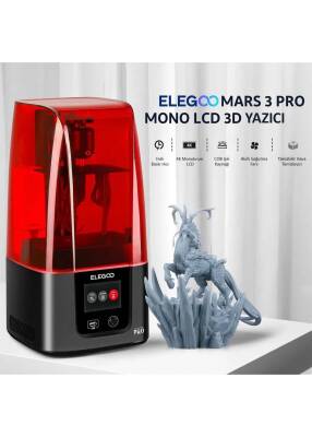 ELEGOO Mars 3 Pro mSLA Resin 3D Yazıcı - 2