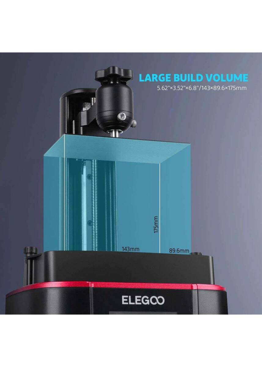 ELEGOO Mars 3 Pro mSLA Resin 3D Yazıcı - 4