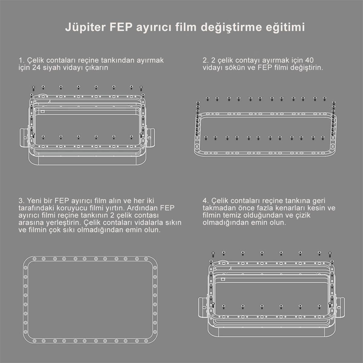 ELEGOO PFA Film 5 Adet - Jupiter - 4