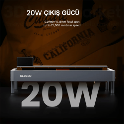 ELEGOO Phecda 20 Watt Lazer Gravür ve Kesici - 4