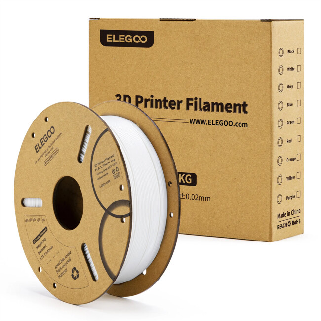 ELEGOO PLA Filament Beyaz 1Kg - 2