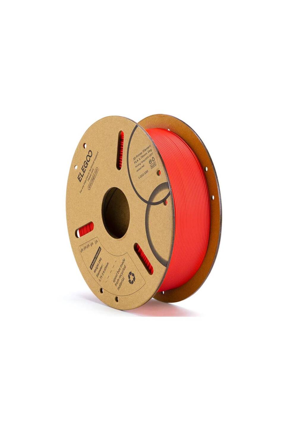 ELEGOO PLA Filament Kırmızı 1Kg - 1