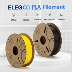 ELEGOO PLA Filament Siyah 1Kg - 3