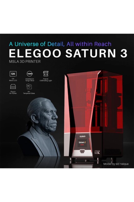 ELEGOO Saturn 3 12K 3D Yazıcı - 6