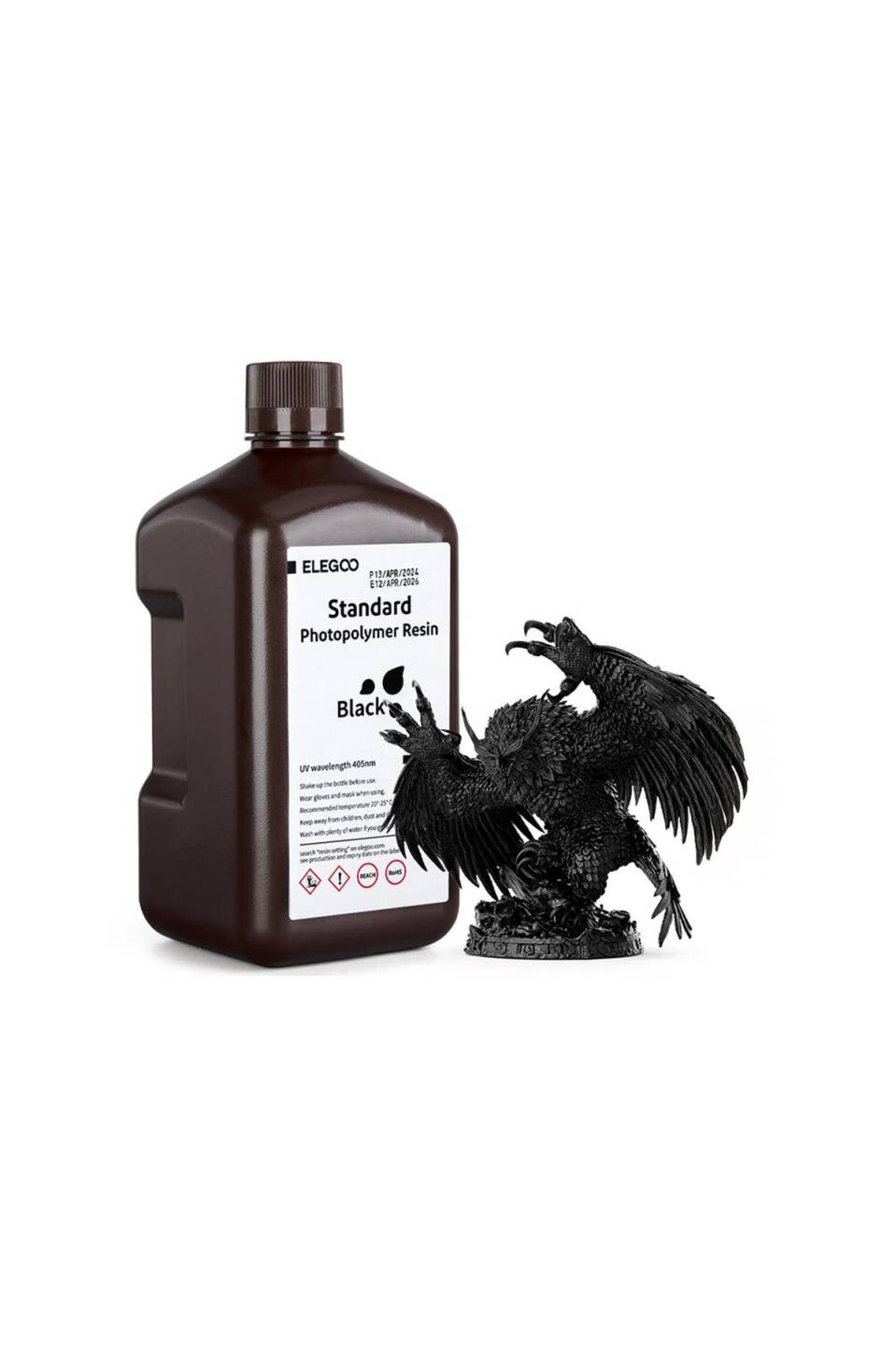 ELEGOO Standard Resin 2KG Black - 1
