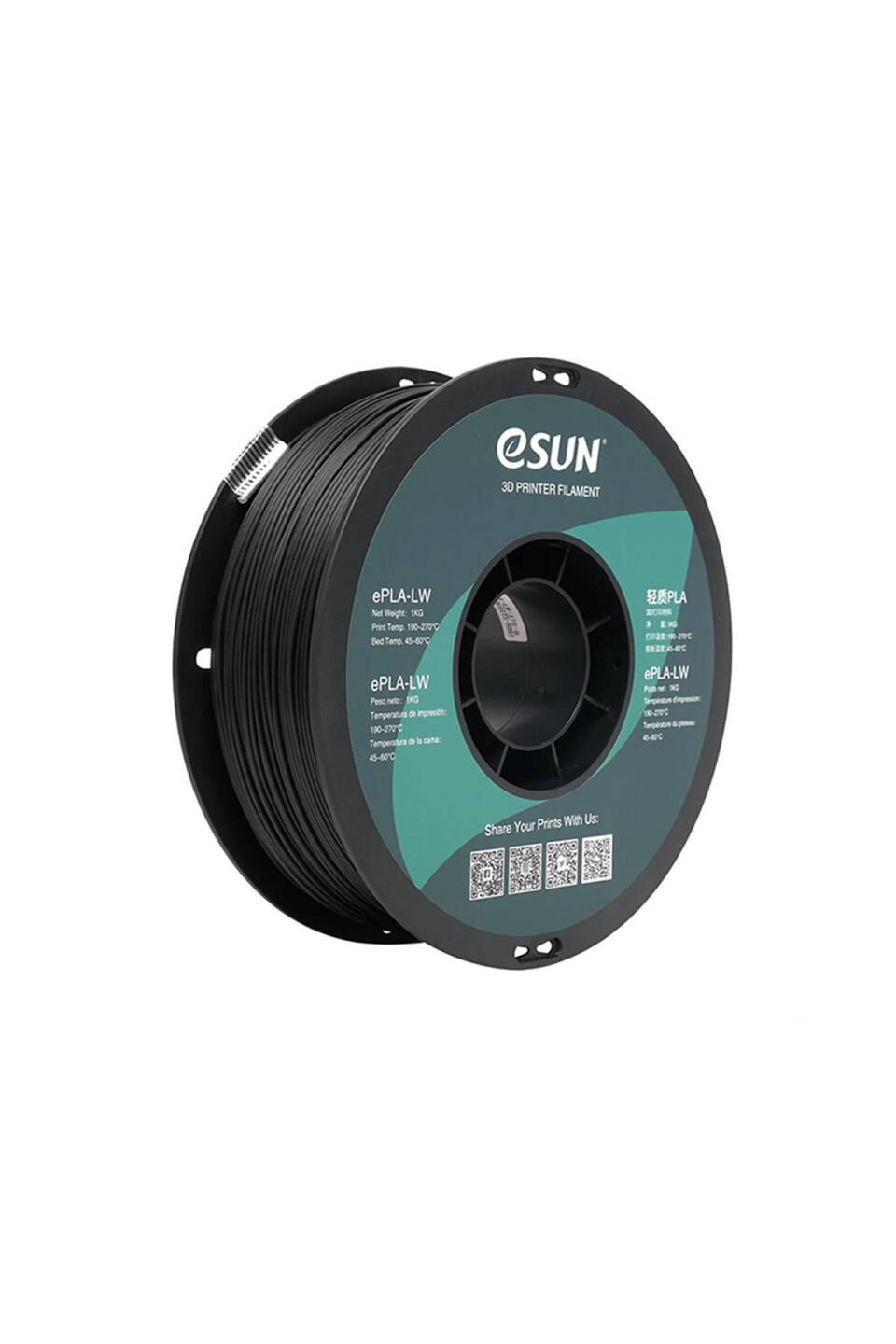 Esun Epla-LW Filament Siyah - 1