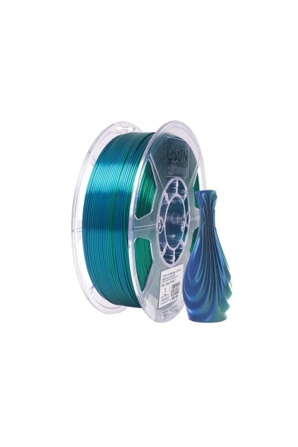 Esun Epla-Silk Magic Filament Yeşil-Mavi - 1