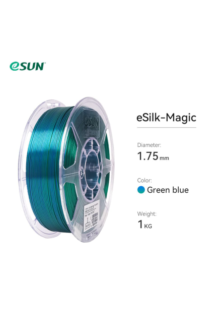 Esun Epla-Silk Magic Filament Yeşil-Mavi - 2