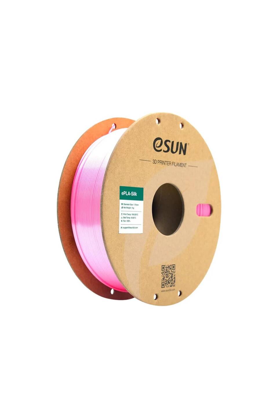 Esun Esilk-PLA Filament Pembe - 1