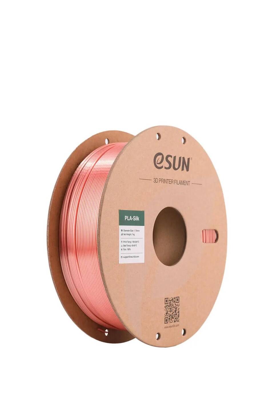 Esun Esilk-PLA Filament Rose Gold - 1