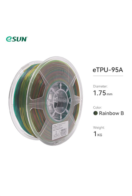 Esun Etpu-95A Filament Rainbow - 2