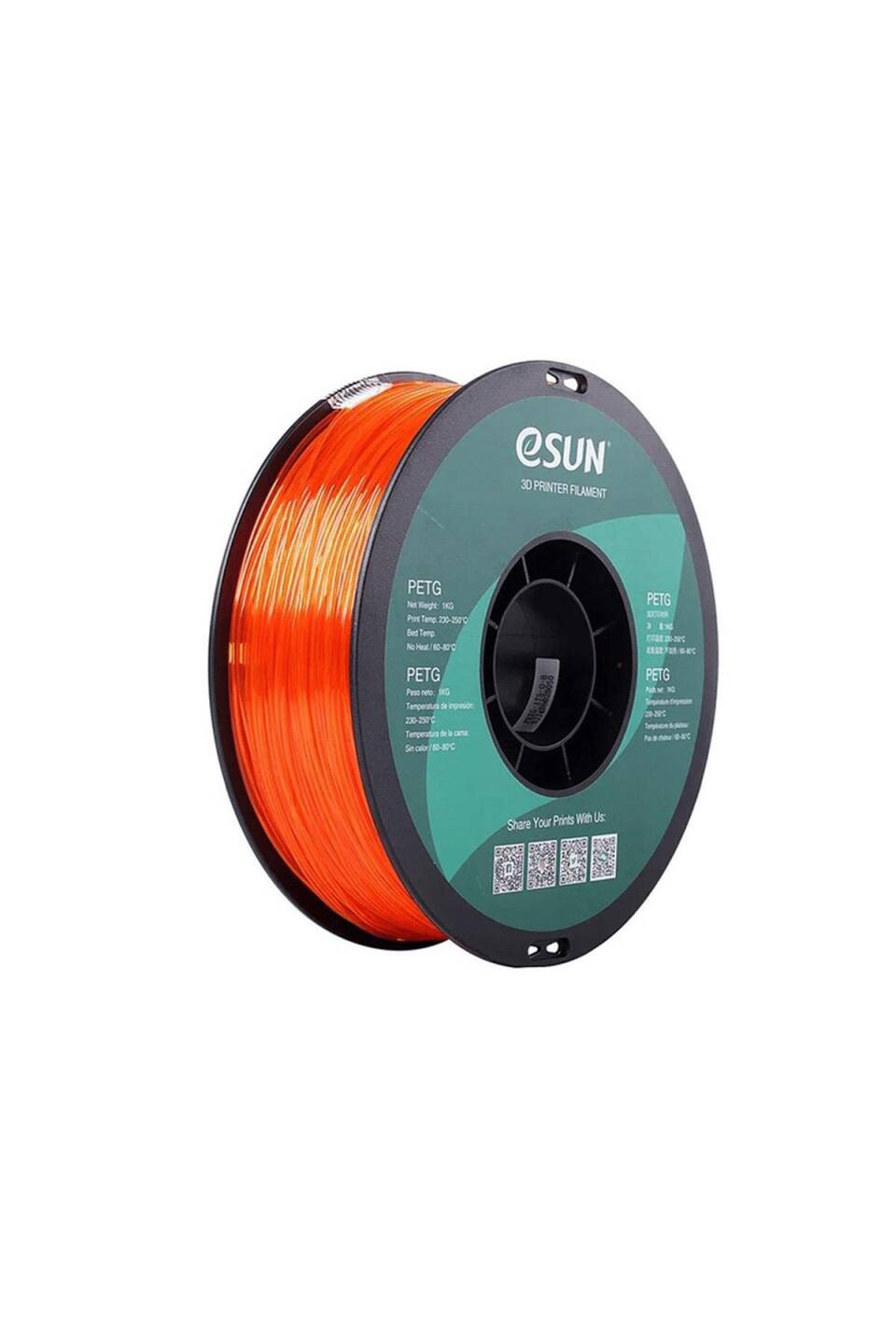 Esun PETG Filament Turuncu - 1