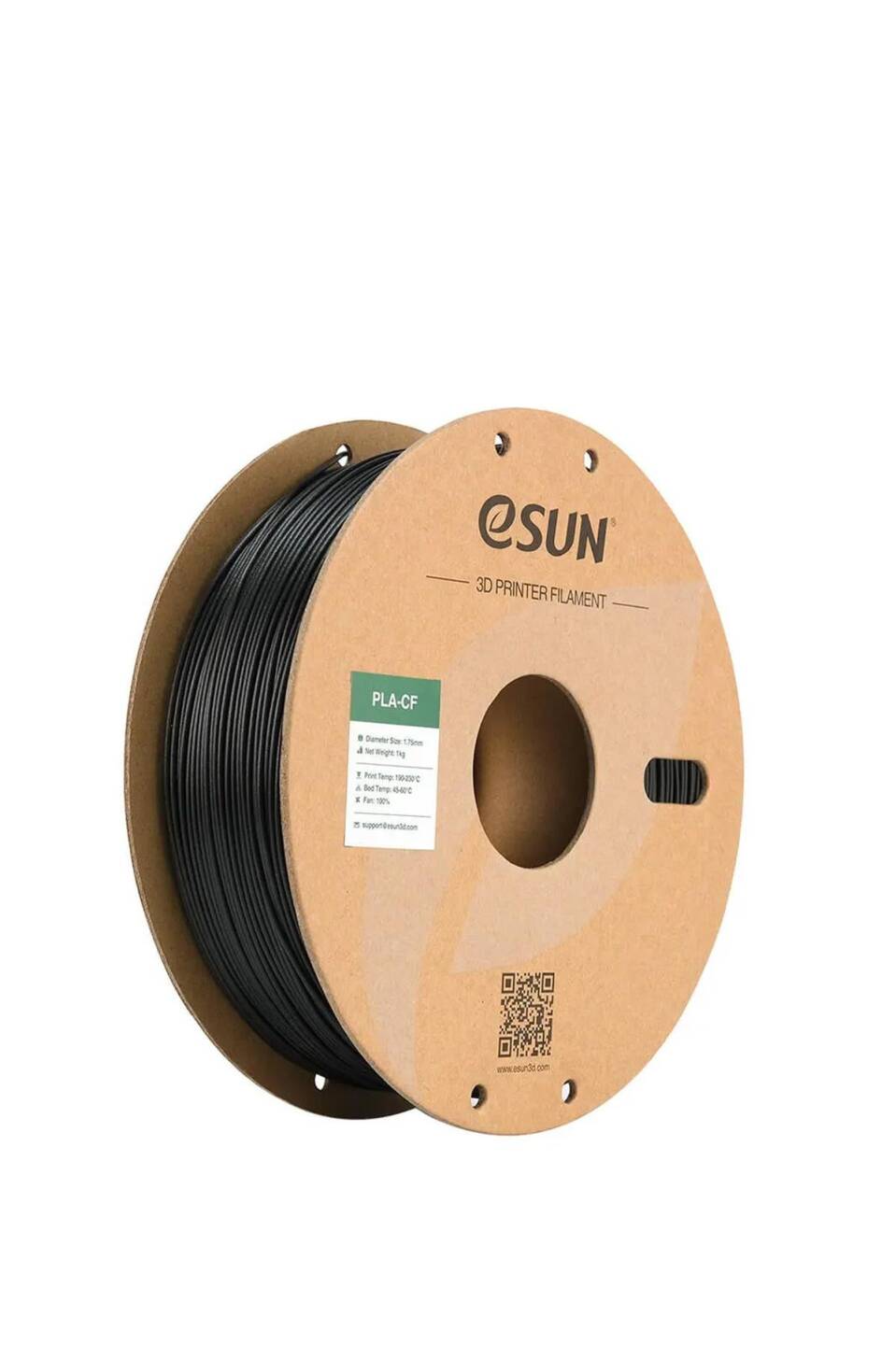 Esun PLA-CF Filament Siyah - 1