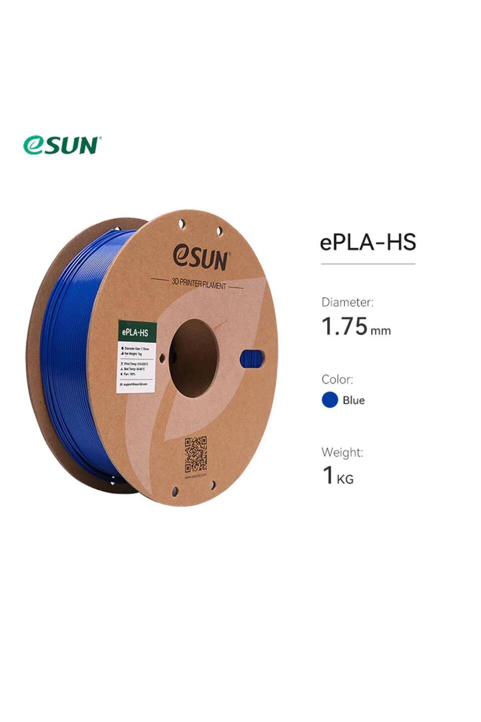 Esun PLA-HS Filament Mavi - 2