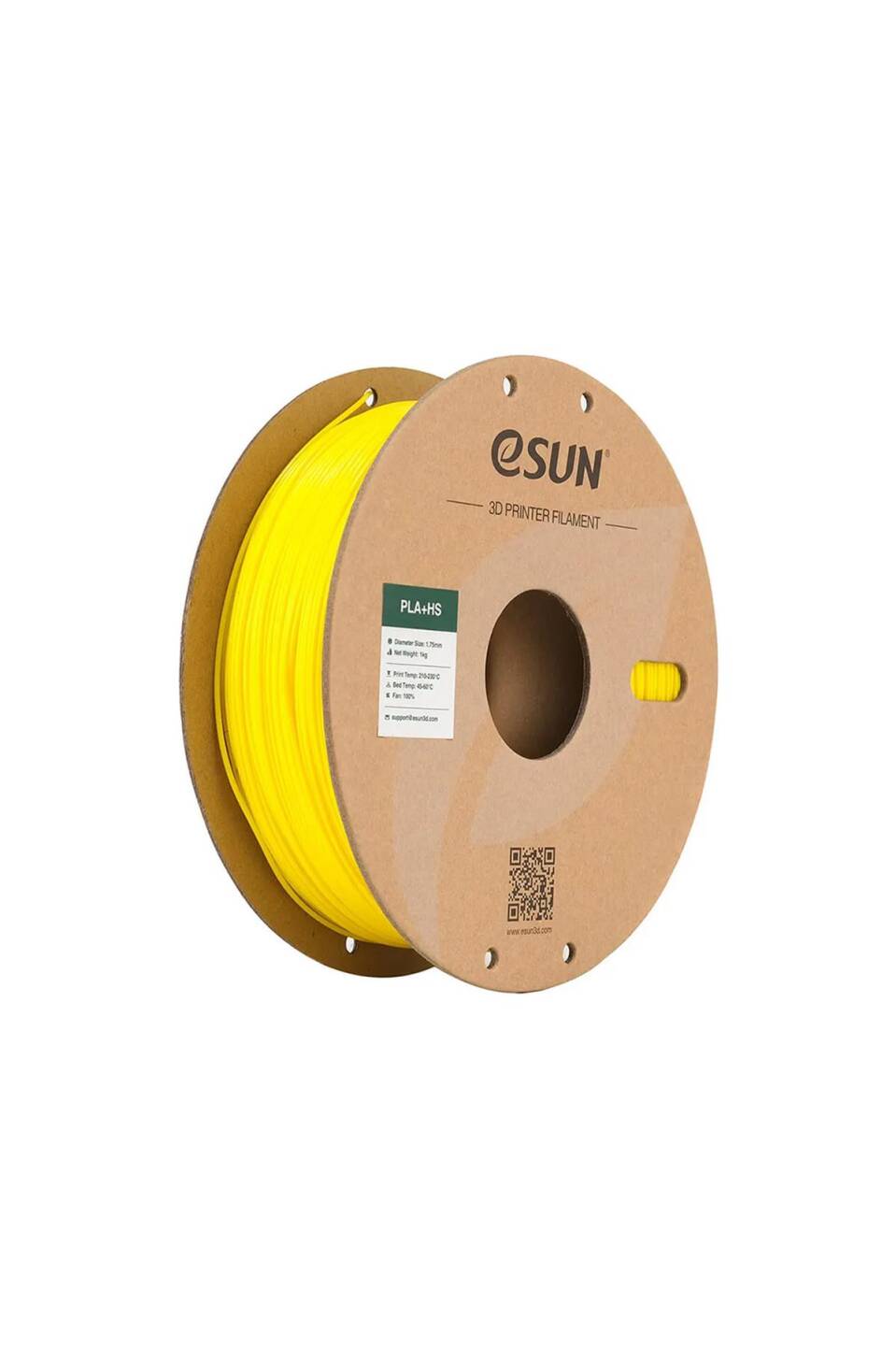 Esun PLA-HS Filament Yellow - 1