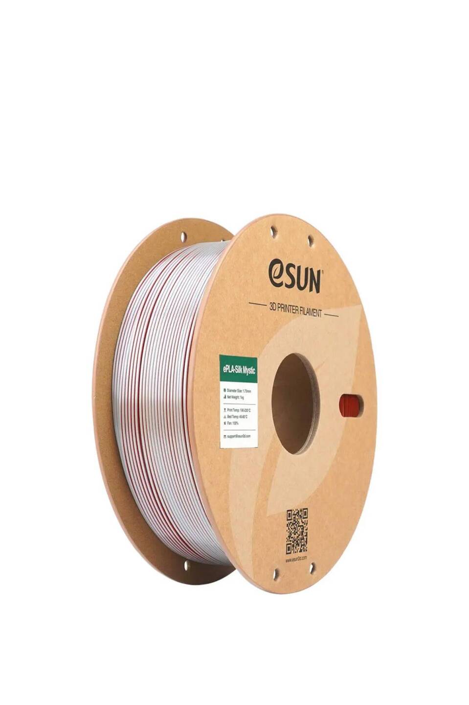 Esun PLA-Silk Mystic Filament Gold-Silver-Copper - 1