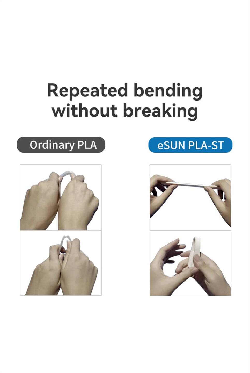 Esun PLA-ST Filament Gri - 2