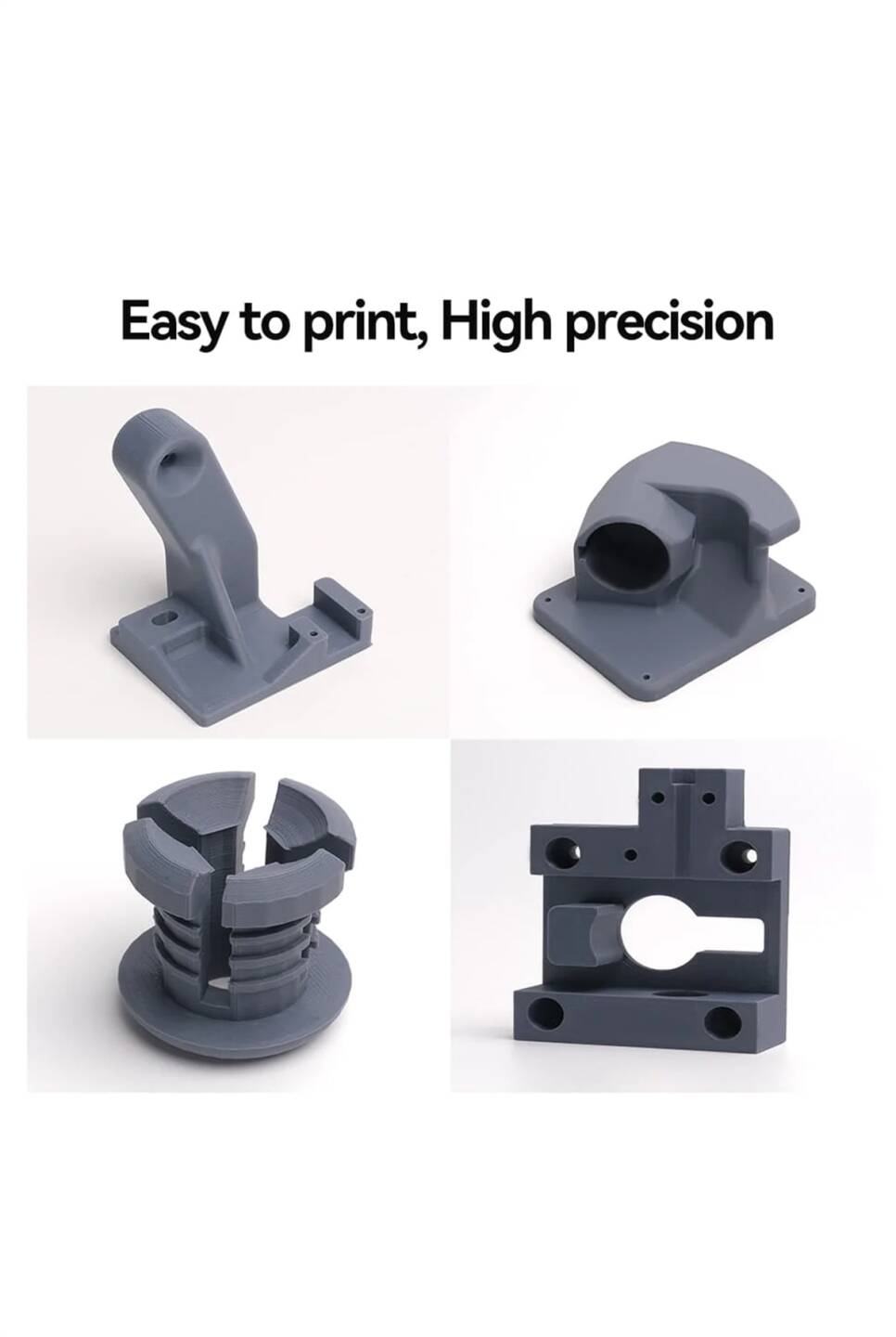 Esun PLA-ST Filament Gri - 4