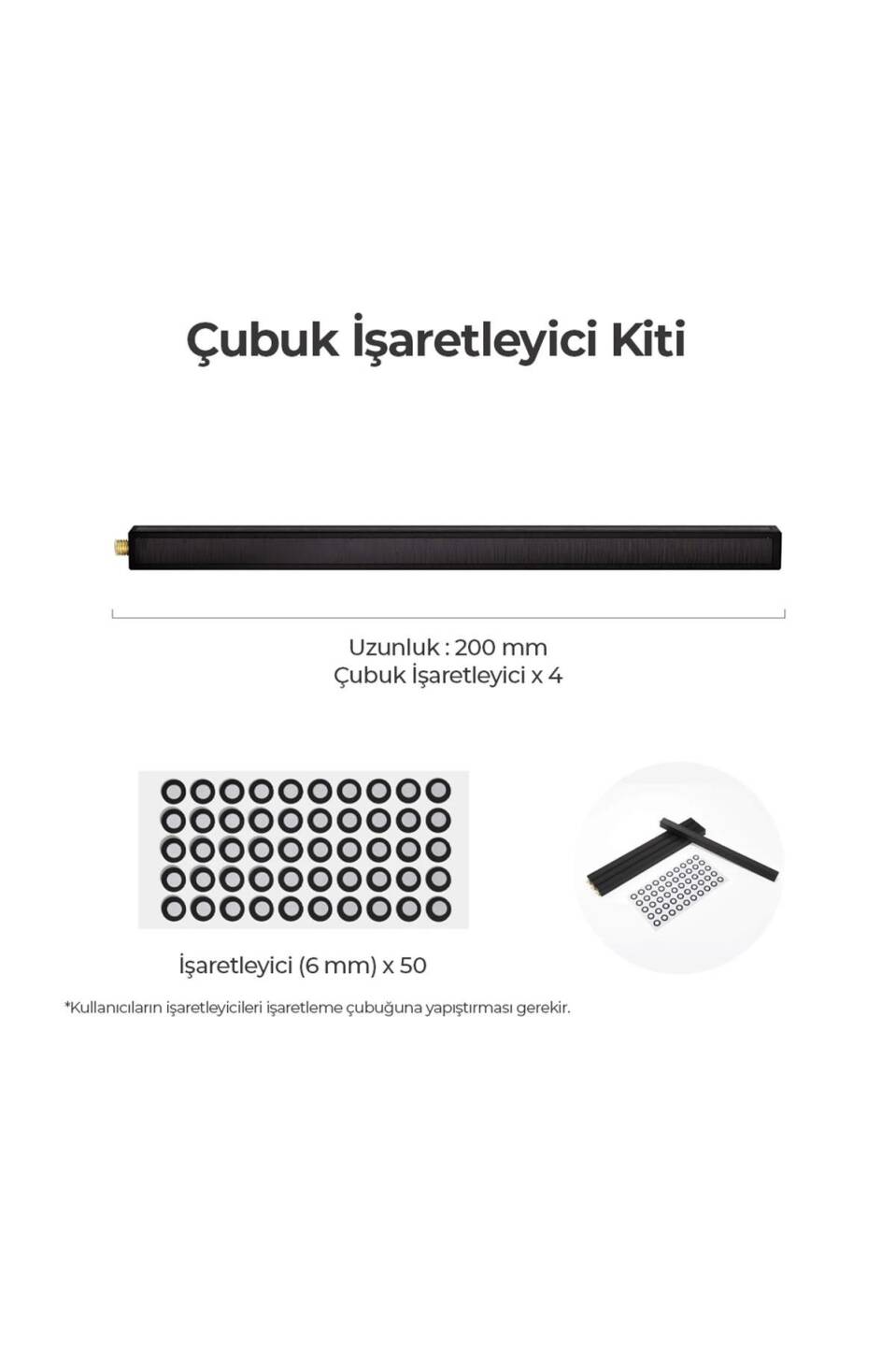 Revopoint Marker Blok Takımı (Manyetik) - 6