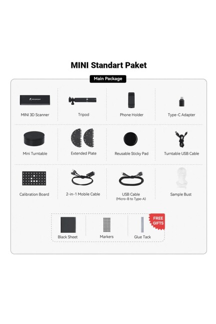 Revopoint MINI Standard 3D Scanner - 4