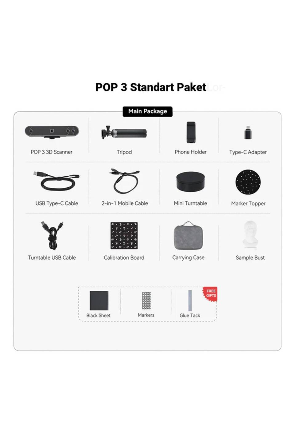 Revopoint POP 3 Standard Edition 3D Scanner - 4